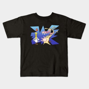 Cow and Chicken Kids T-Shirt